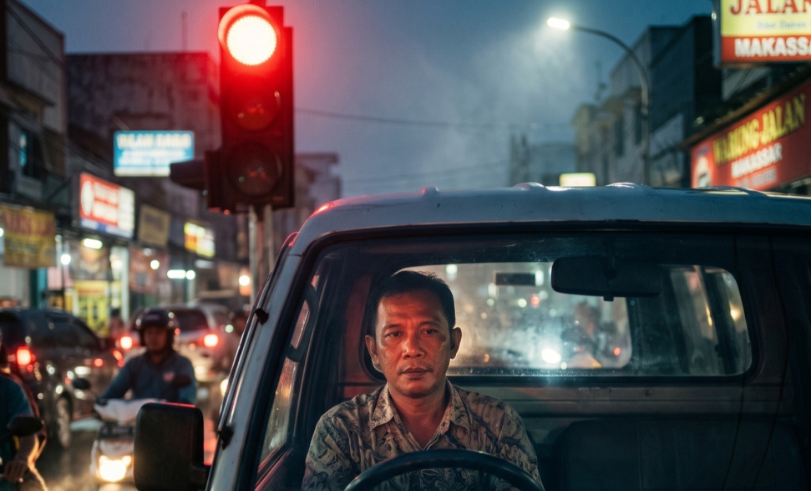 Berisik Klakson di Lampu Merah