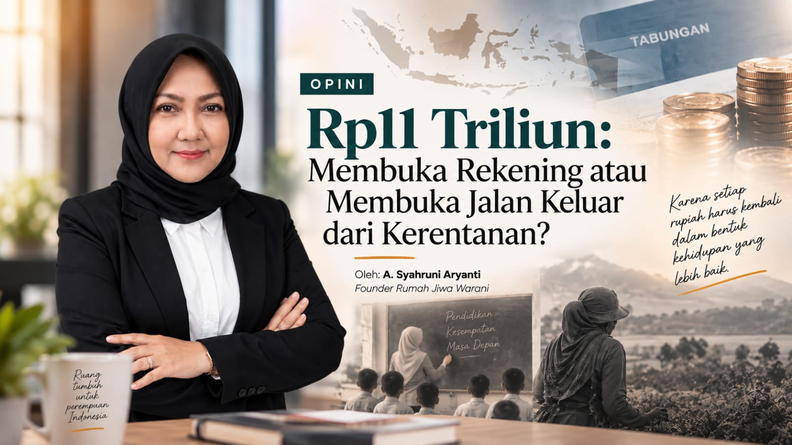 Rp11 Triliun: Membuka Rekening atau Membuka Jalan Keluar dari Kerentanan?